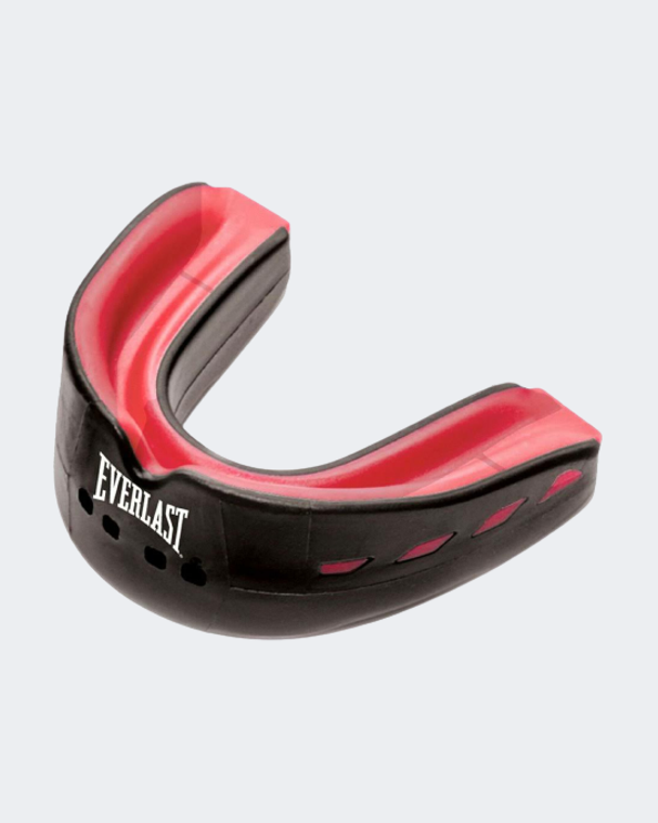 Everlast Double Mouthguard Unisex Boxing Protection Black/Red 722431-71