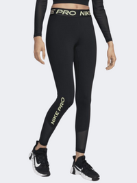 Nike Pro Women Training Tight Black/Light Lemon