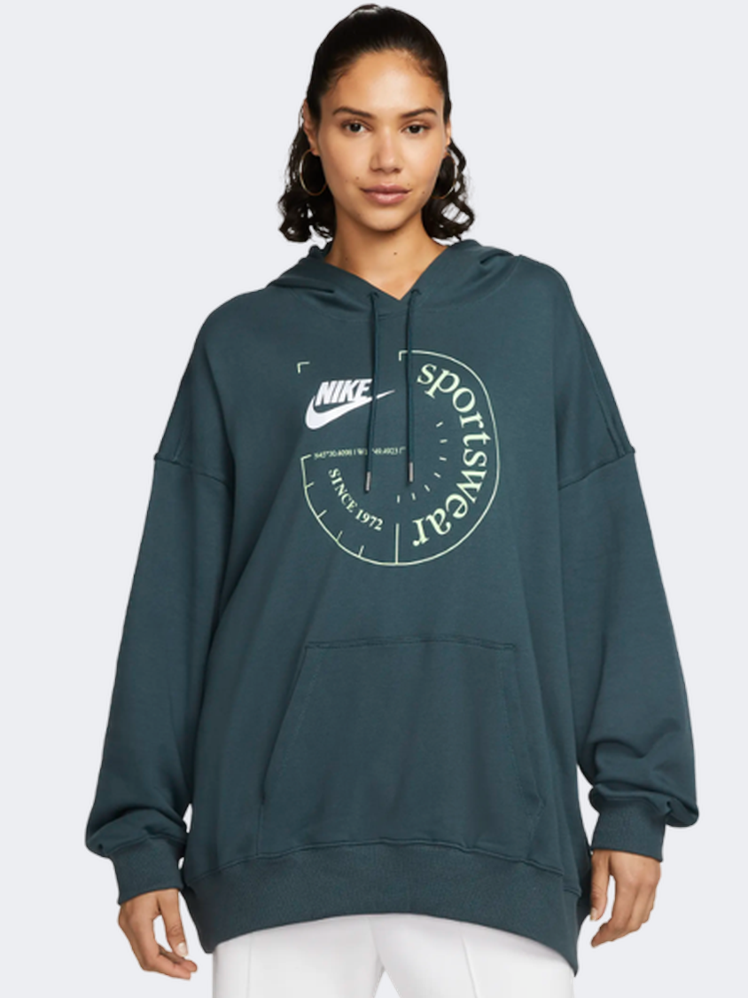 Nike  Women Lifestyle Hoody Deep Jungle