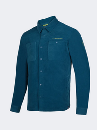 La Sportiva Setter Men Climbg Shirt Storm Blue