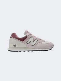New Balance 574 Unisex Lifestyle Shoes Alloy/ Pink