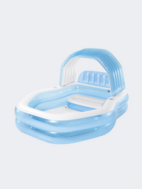 Intex Swim Center Sunshade Beach Pool White/Blue