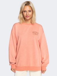 Billabong Heritage Scenic Women Lifestyle Sweatshirt Rose Dawn