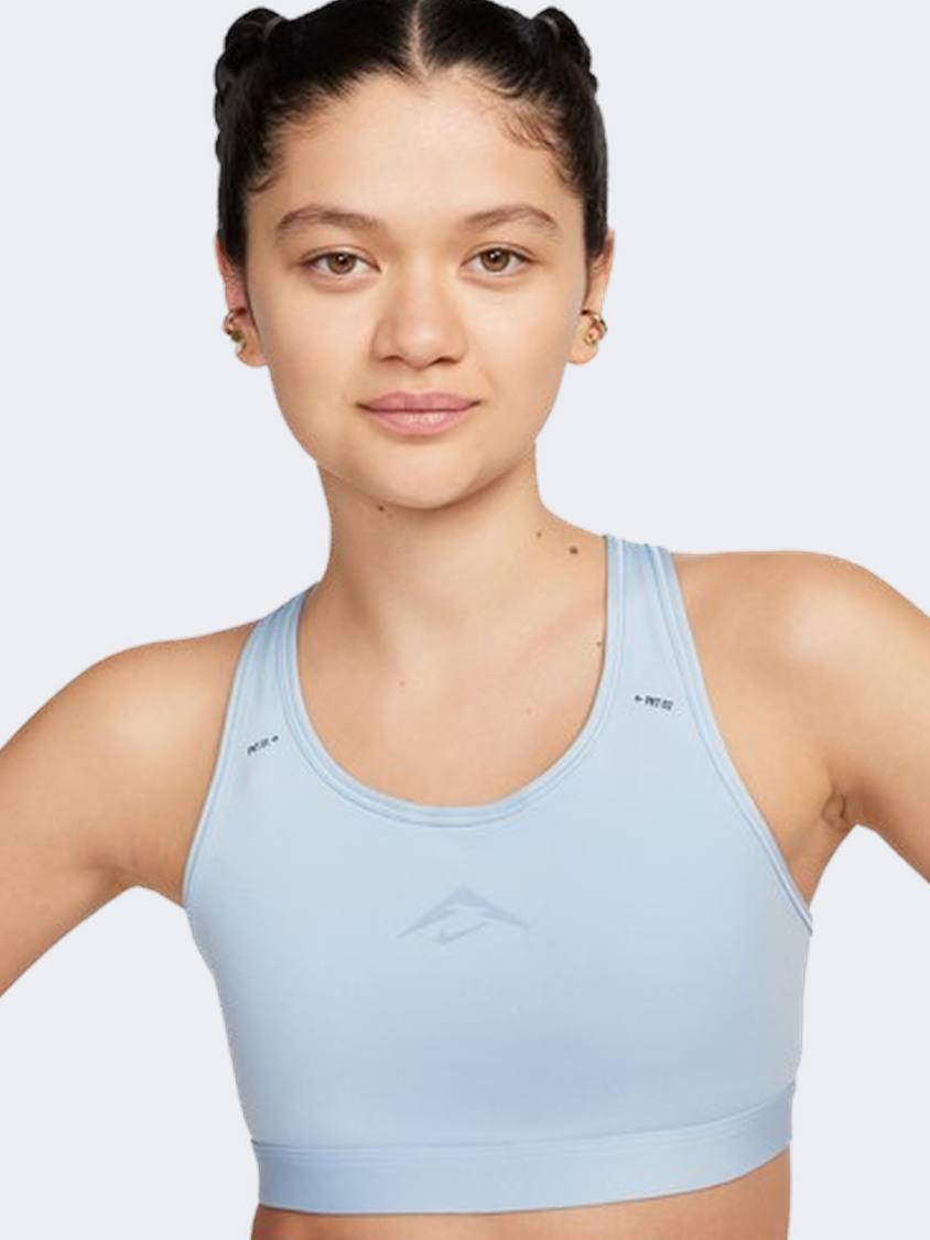 Nike Swoosh Otr Women Training Bra Light Blue/Salt – MikeSport Lebanon