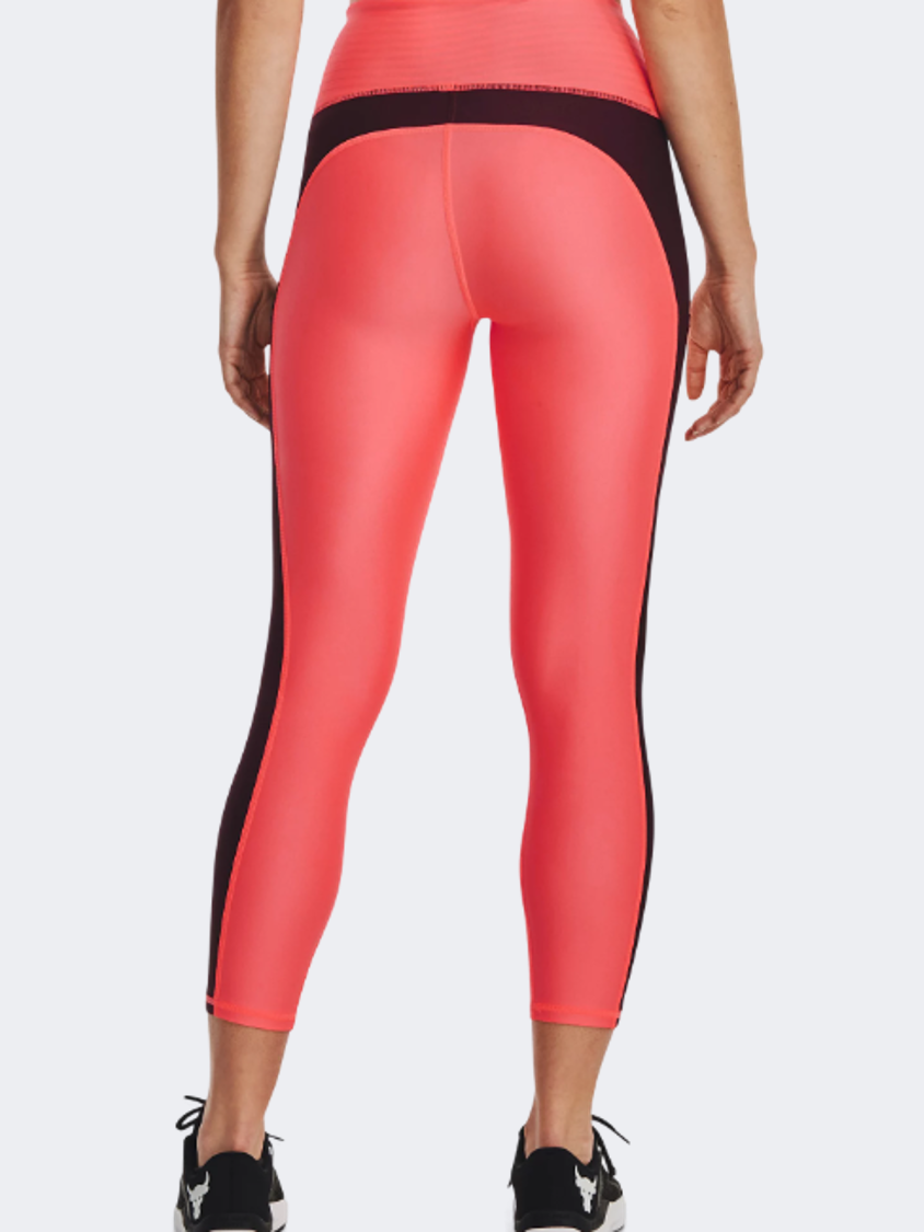 Under Armour Project Rock Heatgear&#174; Women Training Tight Coral/Maroon