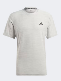 Adidas Essential Stretch Men Training T-Shirt Solid Grey/Black