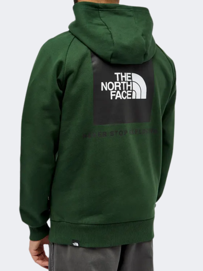 The North Face Raglan Redbox Men Lifestyle Hoody Pine Needle