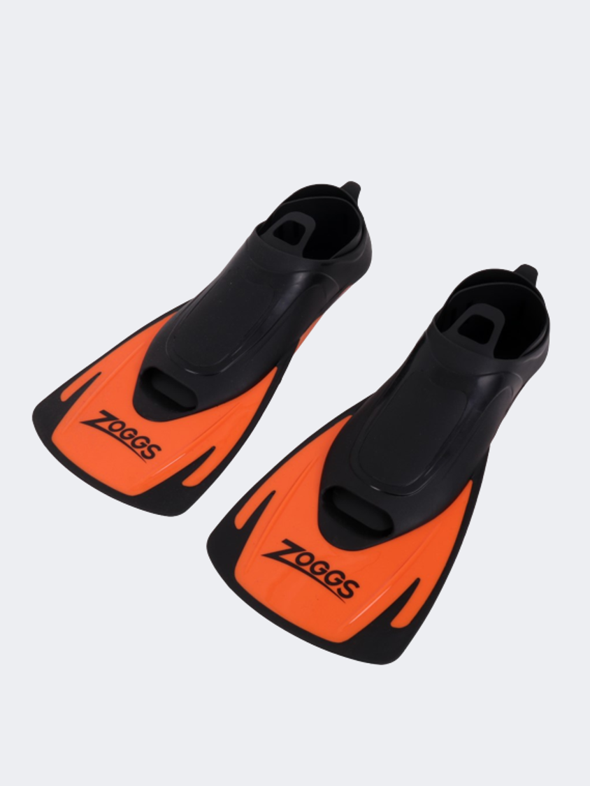 Zoggs Energy Unisex Swim Fins Black/Orange