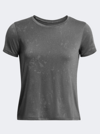 Under Armour Launch Splatter Women Running T-Shirt Castlerock