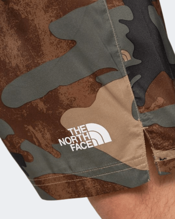 North face best sale camo shorts