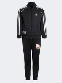 Adidas X Hello Kitty Little-Girls Original Suit Black