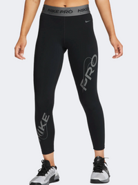 Nike  Women Training Tight Black/Iron Silver