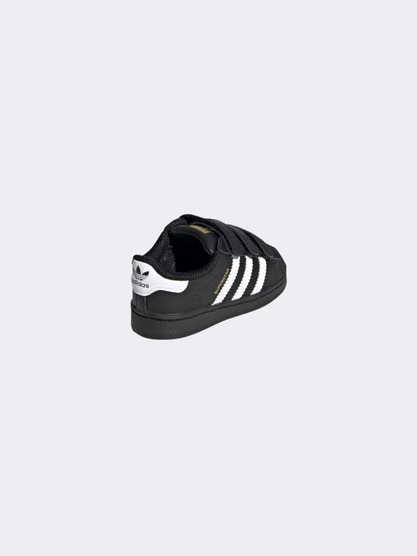 Adidas Superstar Cf I Infant Boys Originals Shoes Black Ef4843