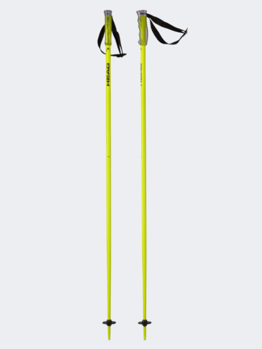 Head Multi Skiing Pole Black/ Neon Yellow