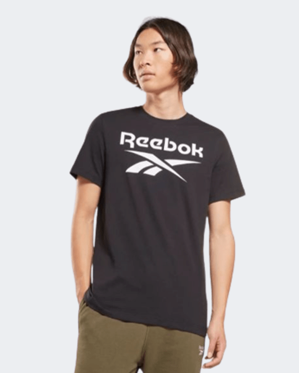 Reebok Identity Big Logo Men Training T-Shirt Black/White Hd4222
