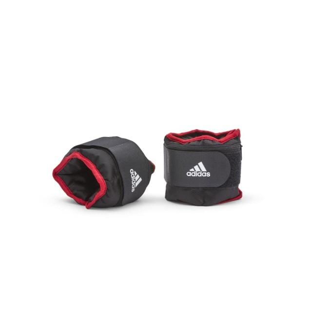 Adidas Accessories Fitness Adwt-12230 Adjustable Ankle/Wrist Weight-2 X 2.0Kg Black Ankle