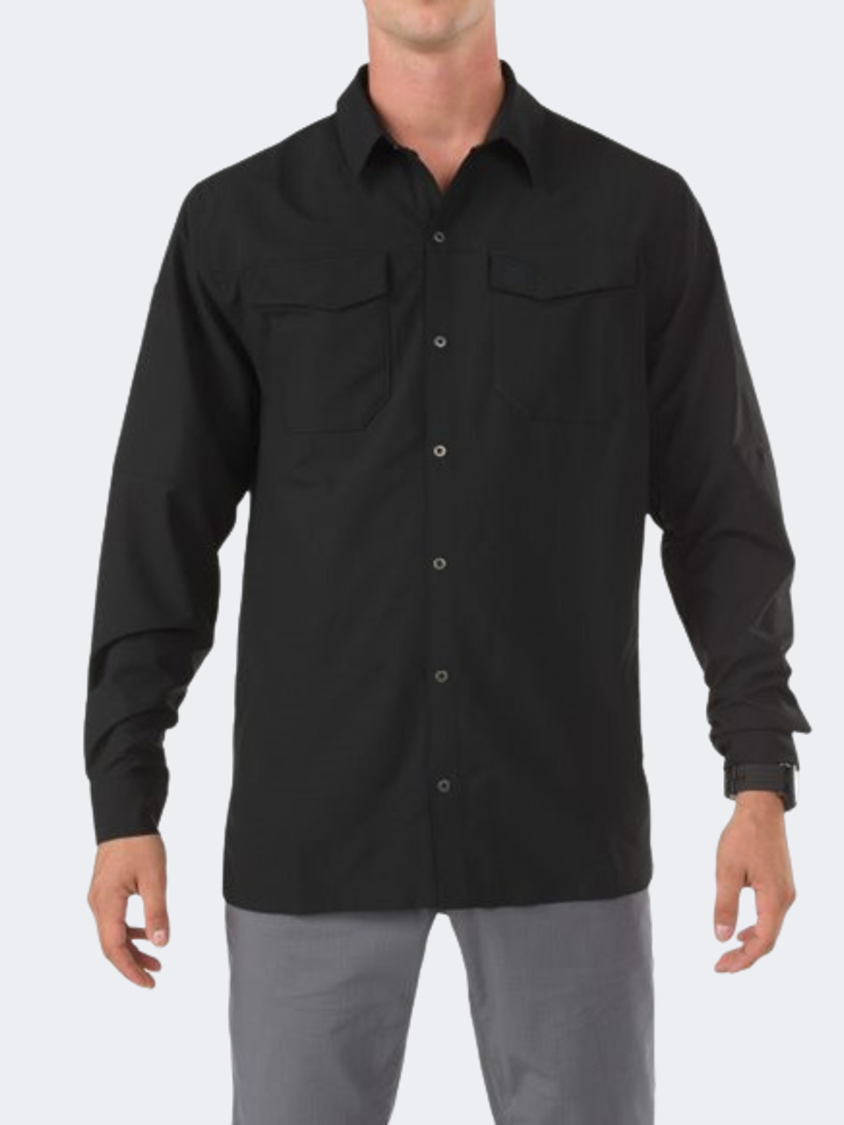 5-11 Tactical Men&#39;s Freedom Flex Woven Long Sleeve