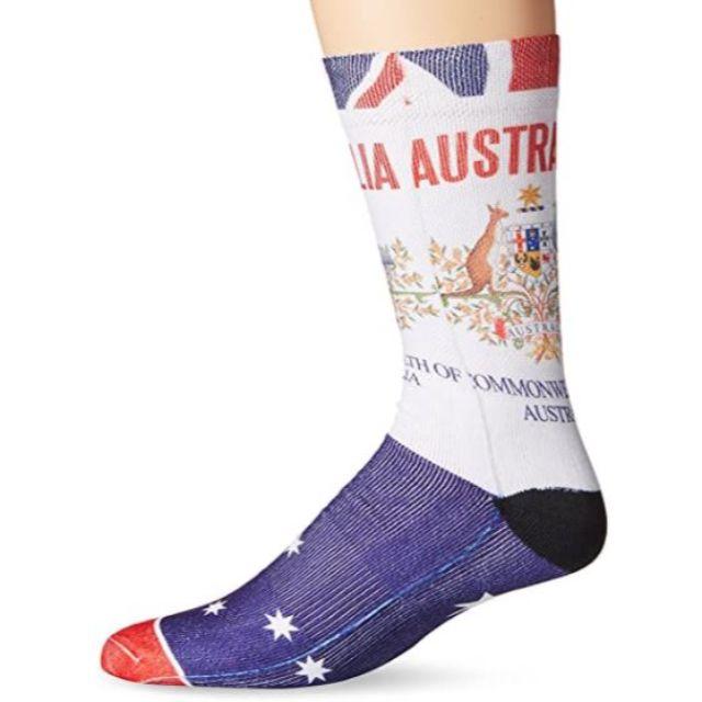 Oddsox Australia Unisex Lifestyle Sock  Blue/White