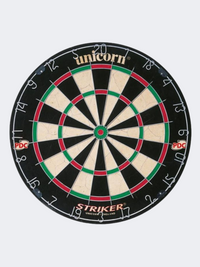 Unicorn Striker Hdc - 2 Sets Precision Darts Unisex Target Spo Dartboard Black And Red 46136