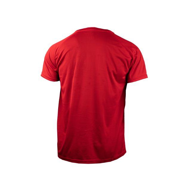 Top Ten Polyester Knitted Men Multisport T-Shirt Red