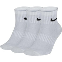 Nike Everyday Lightweight Ankle 3 Pack Unisex Lifestyle Sock White/Black