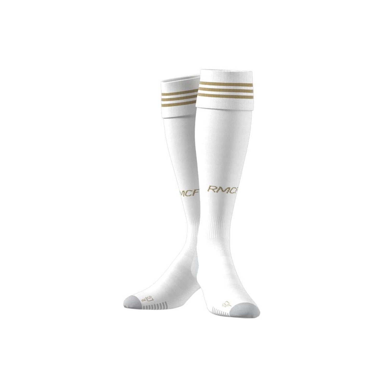 Adidas Real H So Unisex Football Sock White/Gold Dw4452