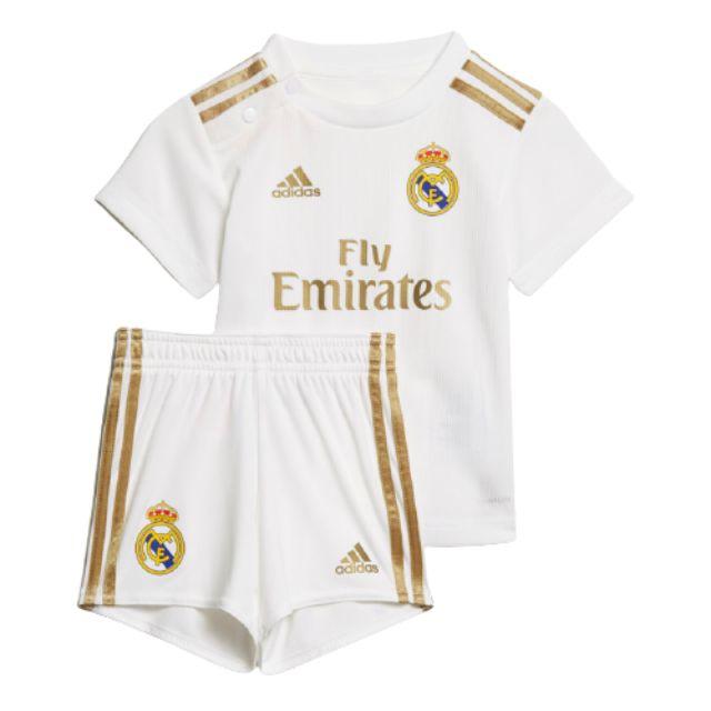 Adidas Real Madrid Home Baby Kit Baby-Boys Football Set White Dx8839