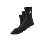 Adidas Crew Socks 3 Unisex Training Sock Black