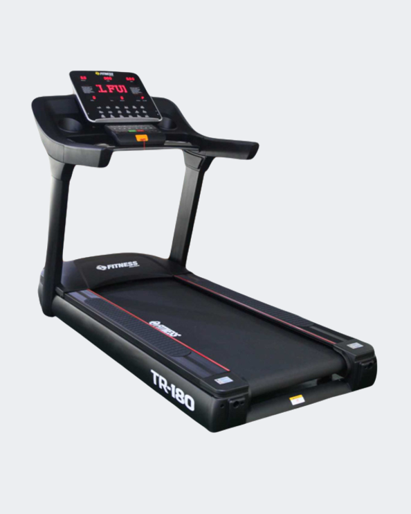 Fitness Factory TR-180 Motorized Commercial Treadmill AC Motor Fitness Black