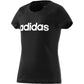 Adidas Yg E Lin  Kids-Girls Training T-Shirt Black Eh6173