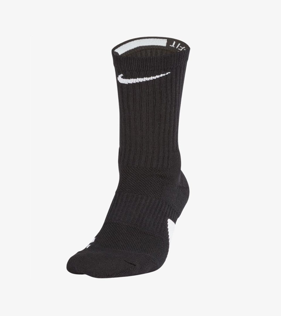 Nike Elite Crew 132 Unisex Lifestyle Sock Black/White