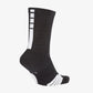 Nike Elite Crew 132 Unisex Lifestyle Sock Black/White