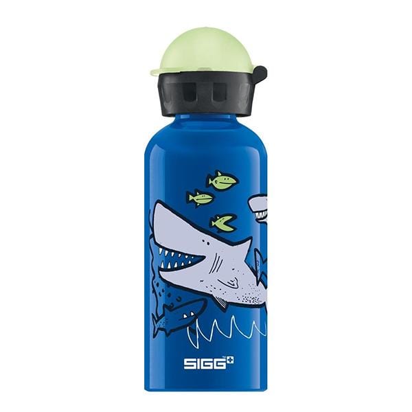 Sigg Kids Outdoor Water Bottle 8624.90 Sharkies 0.4 L Blue