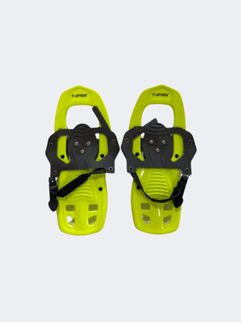Topten Snowshoes lime plastic shoes & black binding Kids