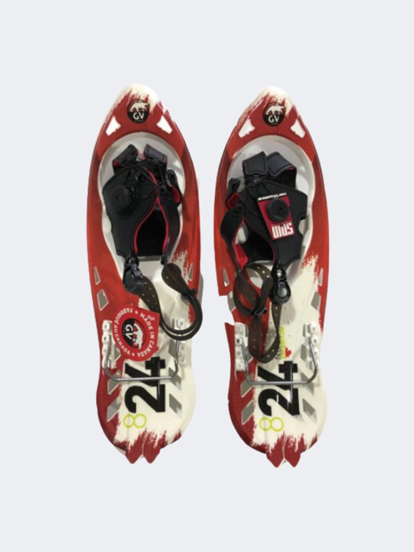 GV Nyflex Expedition 8X24 Unisex Skiing Snow Shoes Red