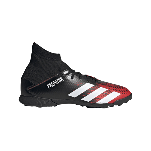 Adidas Predator 20.3 Tf J Ps Gs Boys Turf Shoes Black Red Ef1950 MikeSport Lebanon