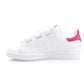 Adidas Stan Smith Cf Ps-Girls Originals Shoes White/Pink B32706