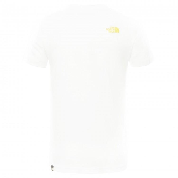 The North Face Box Tee Youth Unisex Lifestyle T-Shirt White Nf0A3Bs2-P80