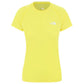 The North Face Flex S/S Women Running And Training T-Shirt Lemon Nf0A3Jz1-Dw9