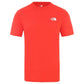 The North Face Flex Ii S/S Men Running And Training T-Shirt Red Nf0A3L2E-15Q