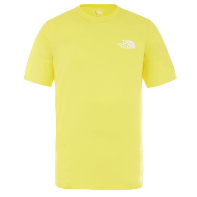 The North Face Flex Ii S/S Men Running And Training T-Shirt Lemon Nf0A3L2E-Dw9