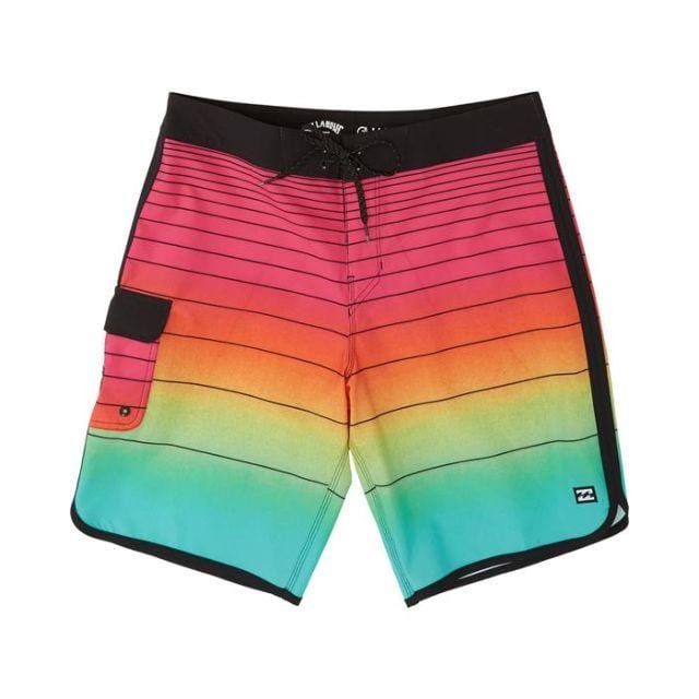 Billabong Stripe Pro Men Lifestyle Swim Short Neon S1Bs36-5628