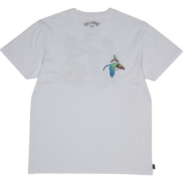 Billabong Parrot Bay Tee Ss Men Lifestyle T-Shirt White S1Ss07-10