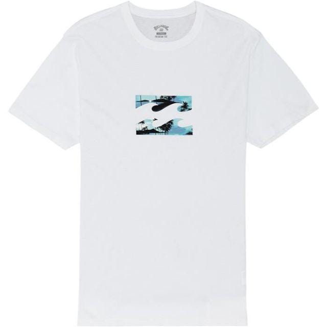 Billabong Team Wave Tee Ss Men Lifestyle T-Shirt White S1Ss20-10