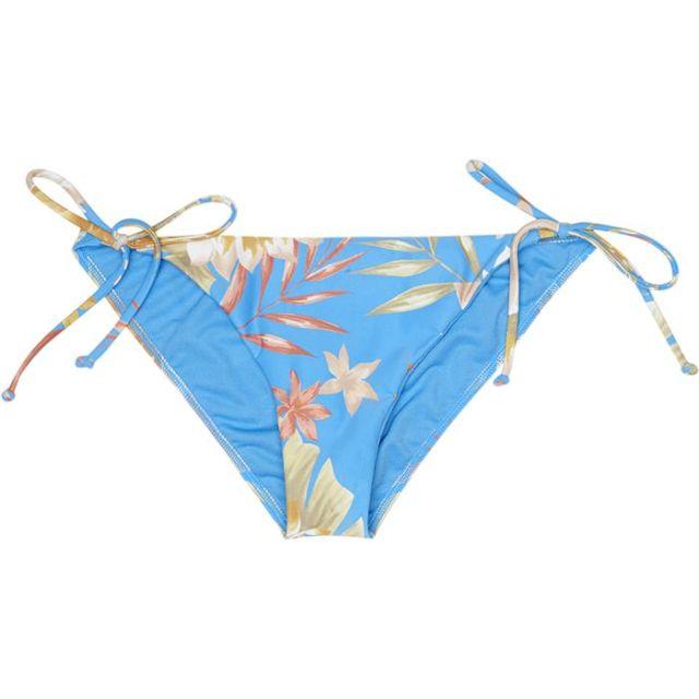 Billabong Palm Rise Tropic French Women Beach Bikini Slip Blue S3Sb29-910