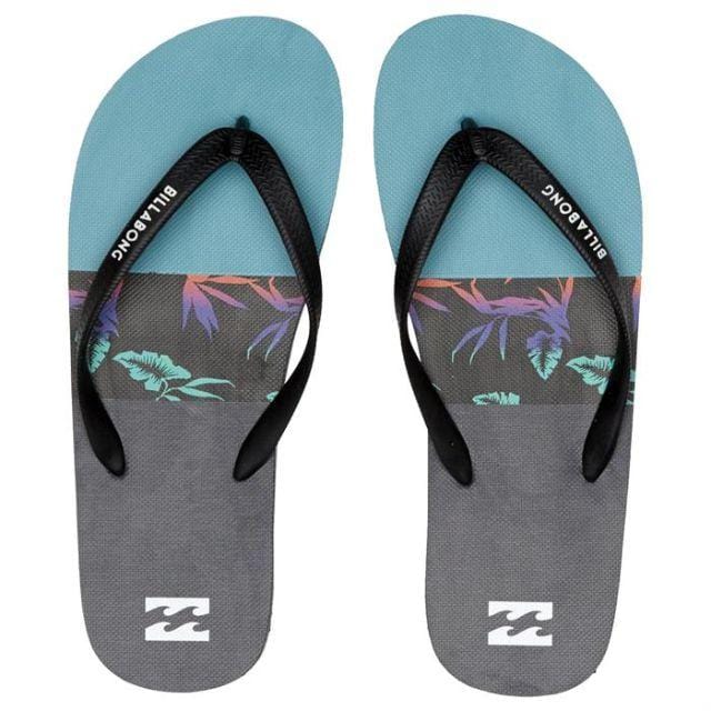 Billabong  Tides Tribong Men Beach Slippers Aqua S5Ff02-804