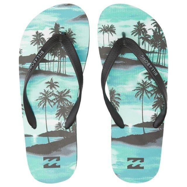 Billabong  Tides Sundays Men Beach Slippers Aqua S5Ff25-804