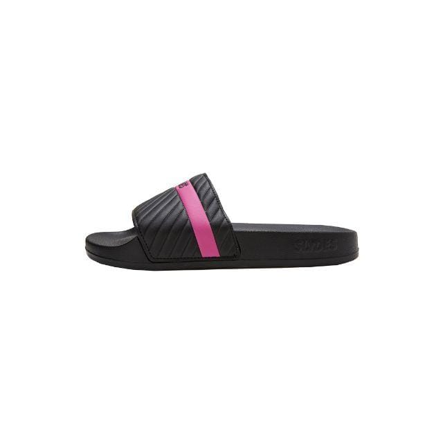 Slydes Varsity Women Lifestyle Slippers Black/Fuscia S0199S384-W