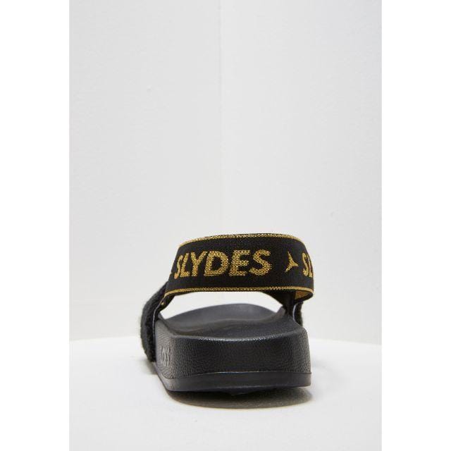 Slydes Coin Women Lifestyle Slippers Black / Gold S0220S500-W