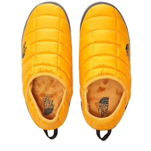 North face slippers sales yellow